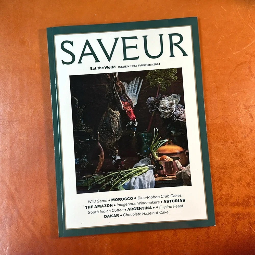 NWT SAVEUR Magazine Eat the World Issue #203 Fall/Winter 2024
